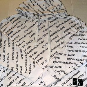 Calvin Klein Crop hooded Sweatshirt
